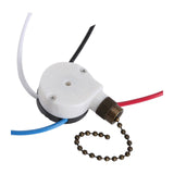 Maxbell Pull Chain Switch Multifunctional Replacement Part Wall Lamps 3 Speed 4 Wire Bronze