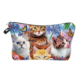 Travel Makeup Bag Multifunctional Tear Resistant Portable Cosmetic Organizer Style D