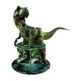 Maxbell Dinosaur Cupcake Stand Dessert Rack Platter Pastry Fruits 3 Tier Cake Holder