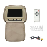 Maxbell Generic Car Headrest Monitor DC12V Display Ratio 16:9/4:3 Car Pillow Monitor Khaki