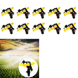 10Pcs Adjustable Watering Sprinkler Irrigation Garden Nozzle Equipment DN20