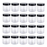 Maxbell Maxbell Empty Pet Jar with Lid Slime Cosmetics Container for Nuts Pasta Moisturizers 20pcs 200ml
