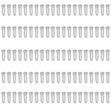 Maxbell 15x100x Bicycle Bike Shifter Brake Cable Tips Caps End Crimp Protector Silver