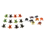 Maxbell 20-piece Plastic Animal Turtle Models Kids Educational Toy Party Bag Fillers