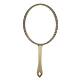 Maxbell Maxbell 7'' Oval Handheld Makeup Cosmetic Mirror Travel Compact Mirror Bronze