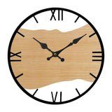 Maxbell Wall Clock Versatile Minimalist Silent Elegant Decor for Home Kitchen Office Diameter 12inch