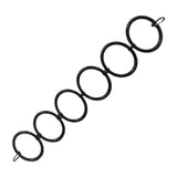 Maxbell Snake Enrichment Ring Ball Python Reptile Habitats Pet Toy Snakes Hoop Rings 6 rings