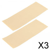Maxbell 3xRubber Shoe Soles Repair Patches Sole Protector Anti Slip Outsoles Insoles Apricot