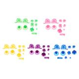 Maxbell 5Pack Handle ABXYZ Button+Thumbsticks D-pad Mod for Nintendo NGC Controller