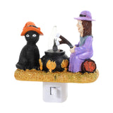 Maxbell Witch Campfire Flickering Nightlight Living Room Bedroom Party LED Wall Lamp