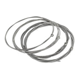 Maxbell Bass Strings Acoustic Bass Strings for Electric Guitar Folk Guitar Beginners 4 Strings EB4