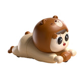 Maxbell Crawling Baby Toy for Girls Boys Pretend Play Interactive Moving Sensory Toy khaki brown