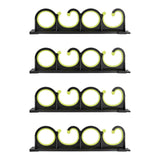 Maxbell Fishing Rod Holder for Garage Equipment Horizontal Soft Fishing Pole Holders