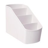 Maxbell Desk Organizer Display Desktop Storage Box for Dormitory Living Room Dresser White