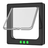 Maxbell Cat Door Lightweight for Cats Doggy Pet Supplies for Interior Exterior Doors Black