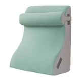 Maxbell Backrest Pillow Back Cushion Reading Rest Pillow for Adult Sitting up in Bed Green