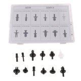 Maxbell 350Piece Clasp General Auto Body Plastic Clip Push Rivet Buckle one Set - Aladdin Shoppers