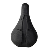 Maxbell Bicycle Saddle Sturdy Breathable Exercise Bike Seat for Mountain Bike Adults black
