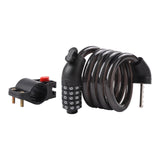 Maxbell Bicycle Cable Lock Accessories Combination Lock for Skateboards Gate Outdoor