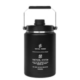 Maxbell Ice Jug Keeps Drinks Cold Portable Insulated Water Bottle for Sports Fitness Black