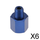 Maxbell 6xM12x1.5 to 1/8 NPT Female Fuel Adapter Connector Quick Connect Hose Fitting