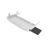 Maxbell Keyboard Tray Under Desk Keyboard Organizer Metal for Typing Keyboard Holder Gray Beam w Mouse