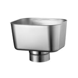 Maxbell Gutter Downspout Adapter Downspout Drainage Connector for Outdoor Roofs Home Pipe Diameter 76mm