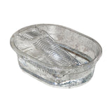 Maxbell Washboard Basin Space-saver Sturdy Cleaning Basin for Home Underwear White