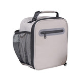 Maxbell Maxbell Picnic Tote with Zipper Food Box Storage Bag for Camping Backpacking Fishing grey