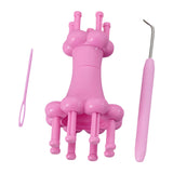 Maxbell Cord Weaving Tool Handmade Bracelet Maker Portable Knitting Loom Accessories