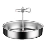 Maxbell Coil Incense Burner Holder Table Household Indoor Stainless Steel Coils Clip Clip Height 10CM