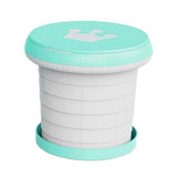 Maxbell Cute Portable Folding Toilet Washable for Child Non-Slip Strip Design Park Green - Aladdin Shoppers