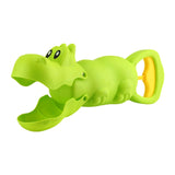 Maxbell Sand Grabber Lightweight Portable Sand Digger for Summer Indoor Children Hippo Green