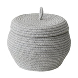 Maxbell Snack Storage Basket Modern Fashion Decorative for Dining Table Home Kitchen Gray