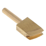 Maxbell 4mm Head Slotted Width Brass Leather Edge Solder Soldering Iron Tip DIY Tool - Aladdin Shoppers