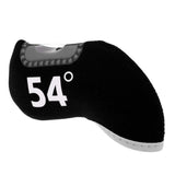 Maxbell Maxbell Golf Club Iron Putter Headcover Head Cover Protector 54 Degree Black