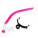 Maxbell Maxbell Scuba Diving Swimming Adjust Center Snorkel Set Breathing Tube Gear Rose Red