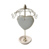 Maxbell Jewelry Organizer Hanger Jewelry Tower for Showcase Dressing Table Necklaces Blue