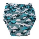 Maxbell Baby Infant Kids Four-Layer Gauze Diaper Learning Pants  Sky   Size 80