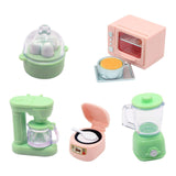 Maxbell 1/12 Mini Dollhouse Rice Cooker Model Photographic Props ,Life Scene Scenery 1 set kitchen tool