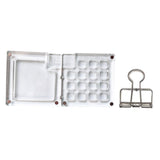 Maxbell Watercolor Palette Acrylic Storage Artists Organizer Practical Empty Palette 15 grids
