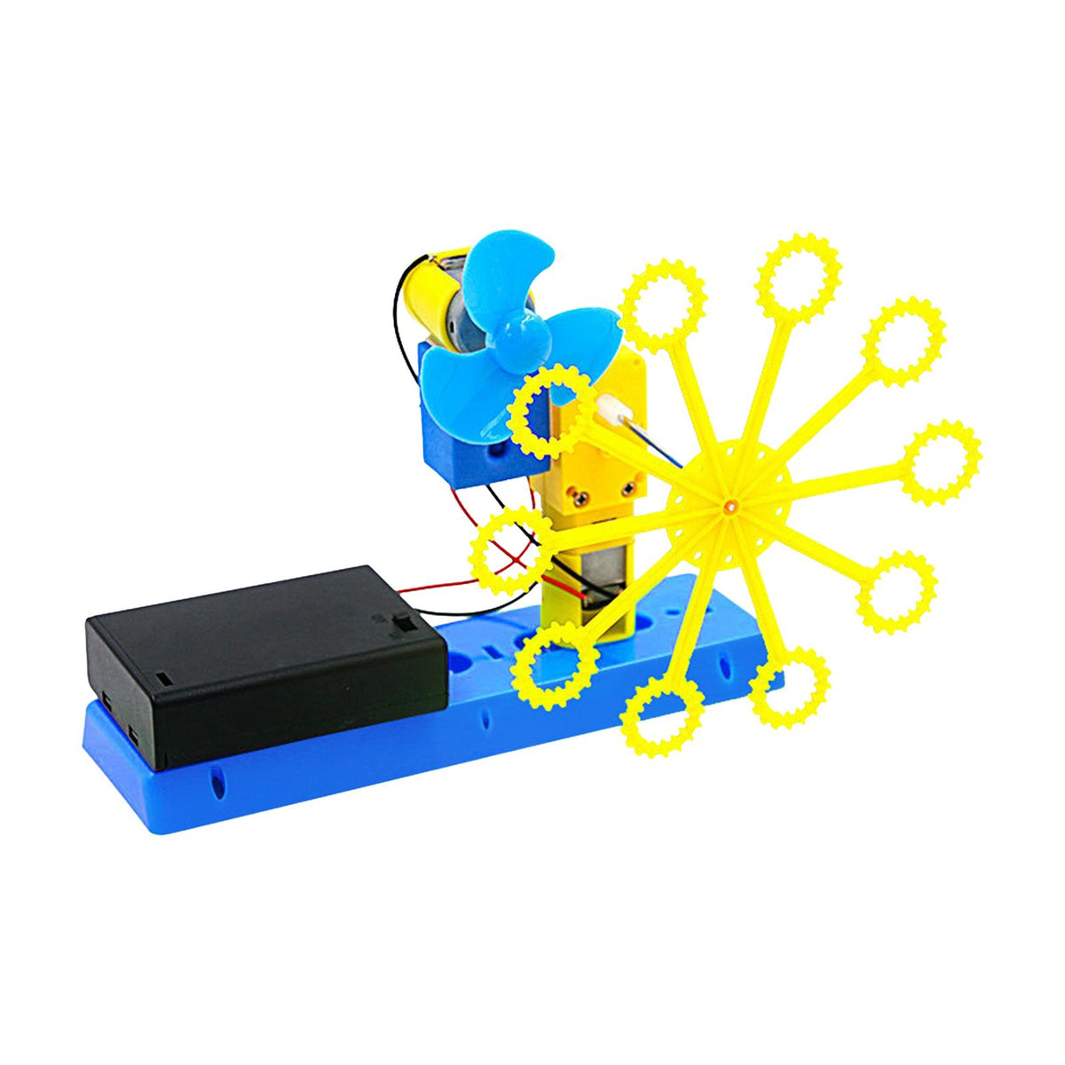Maxbell DIY Bubble Machine Family and School Toy 3D for Students Physics Experiments