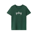 Maxbell Maxbell Womens T Shirt Summer Regular Neck Tee for Sports Traveling Camping XL Green