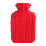 Maxbell Maxbell Thick Soft Knitted Cover Case For 2000ml Rubber Hot Water Bottle Bag Red