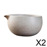 Maxbell 2xCeramic Matcha Bowl Porcelain Matcha Mixing Bowl for Friends Beginner Family Style C