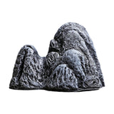 Maxbell Stone Aquarium Decoration Faux Decorative for Garden Landscaping Aquascaping A