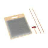 Maxbell Wool Blending Board Making Mixing Craft Carding Brush Set without stand