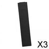 Maxbell 3xElastic Band Pen Holder Pen Sleeve for Hardcover Journals Planners Notebooks Black
