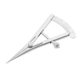 Maxbell Maxbell Double Eyelid Ruler Stainless Steel Eye Scale Ophthalmic Instruments Straight Head 01