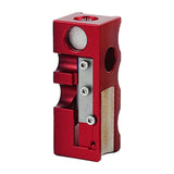 Maxbell 12 in 1 Pool Cue Tip Shaper Burnisher Accessory for Club Player Replacement red